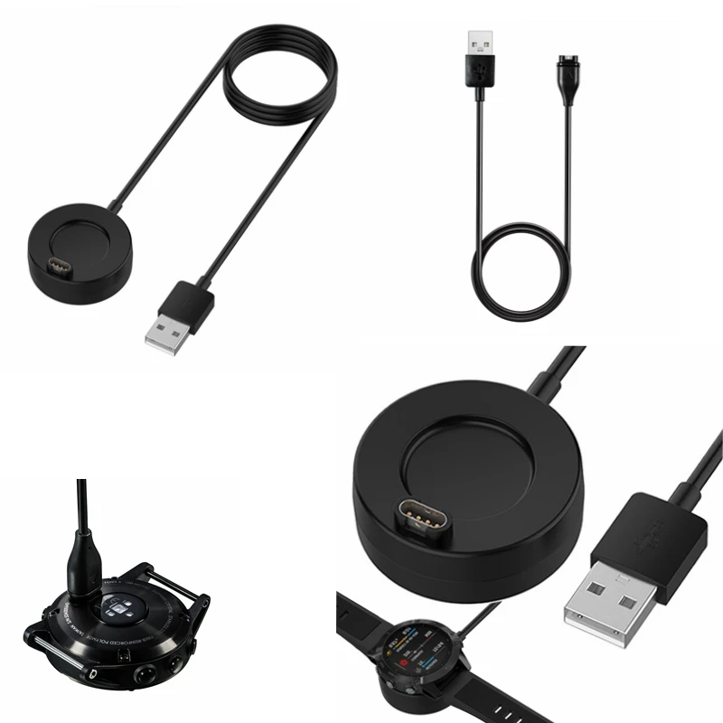 1 м зарядка через USB кабель док станция для Зарядное устройство наручных gps часов