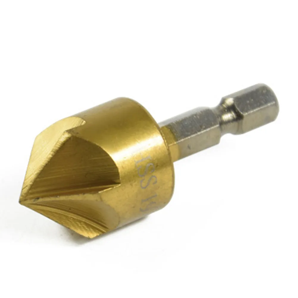 Hex Shank 7PCS Sink Chamfer Cutter Countersink Drill High speed steel 6mm-19mm | Инструменты