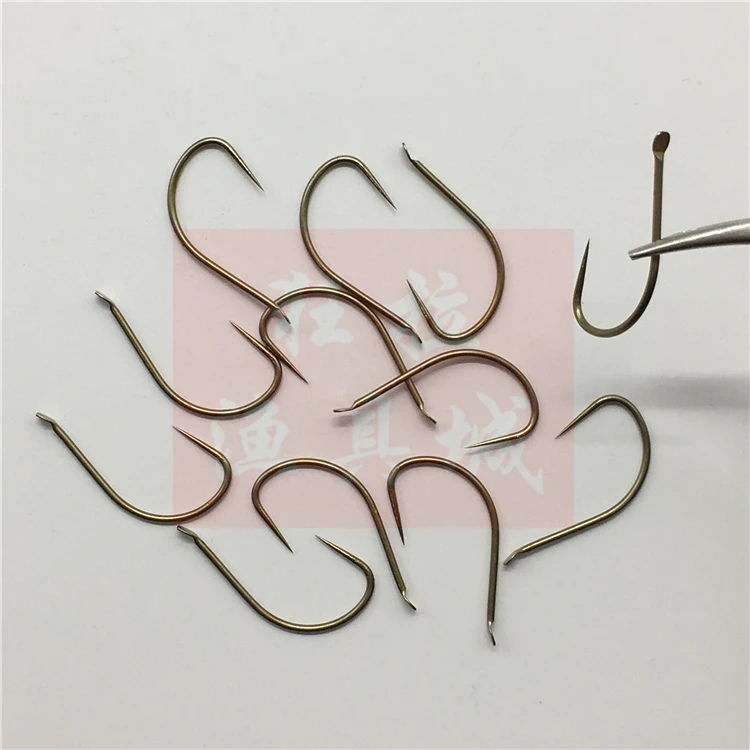 Oona Fishhook 10103 японский продукт, не-Барб, ультра-светильник, острый карп, поликультура, рыболовный крючок