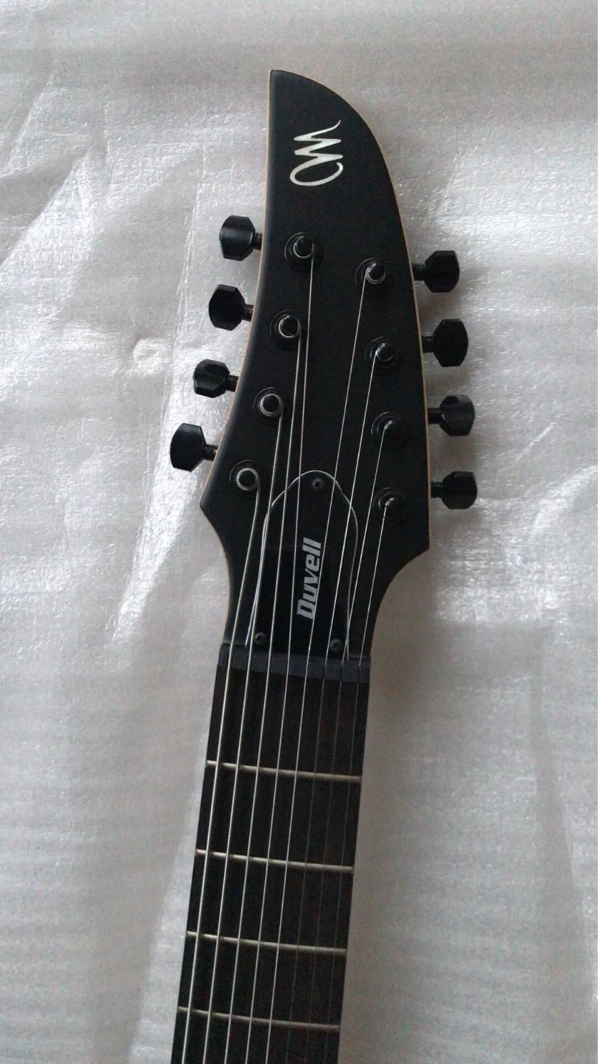 Новая гитара+ блокирующий тюнер+ mayones duvell 8 струнная гитара Гриф из черного дерева 5 слойный шейный болт mayones гитара