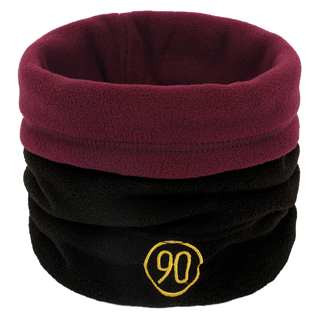 Модный мужской и вязаный брелок с мехом хомут шарф шарфы бархатный воротник шея