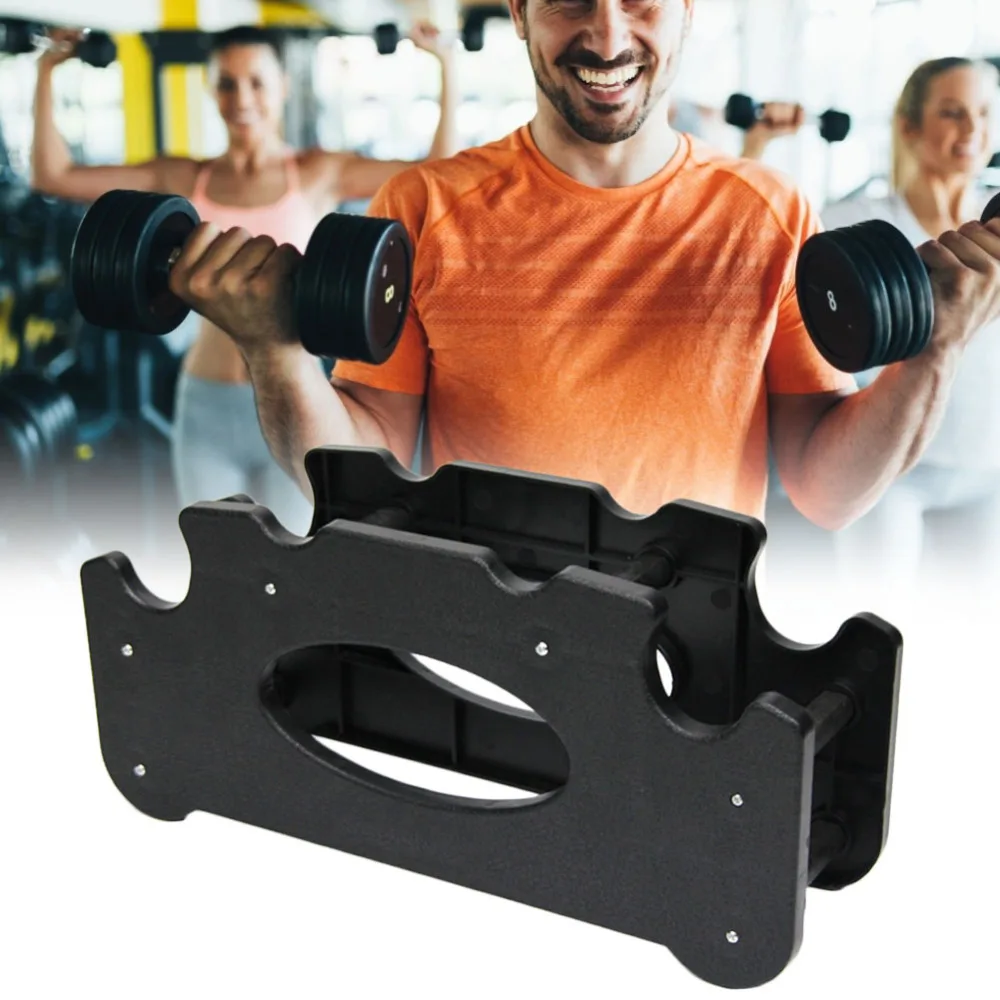 

Household Dumbbell Bracket Fitness Dumbbells Equipment Rack Support Stands Weightlifting Holder Accessories for Household Use