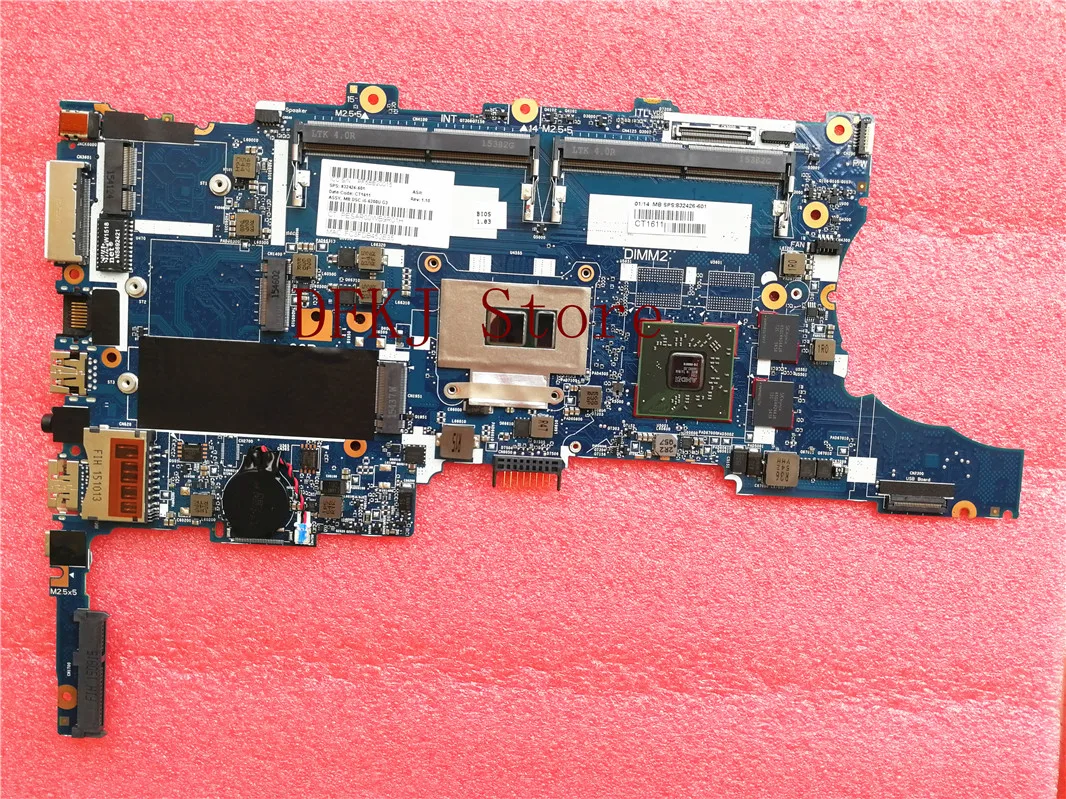 

832426-001 832426-501 832426-601 W/ i5-6200 CPU для HP 840 G3 series Материнская плата для ноутбука полностью протестирована