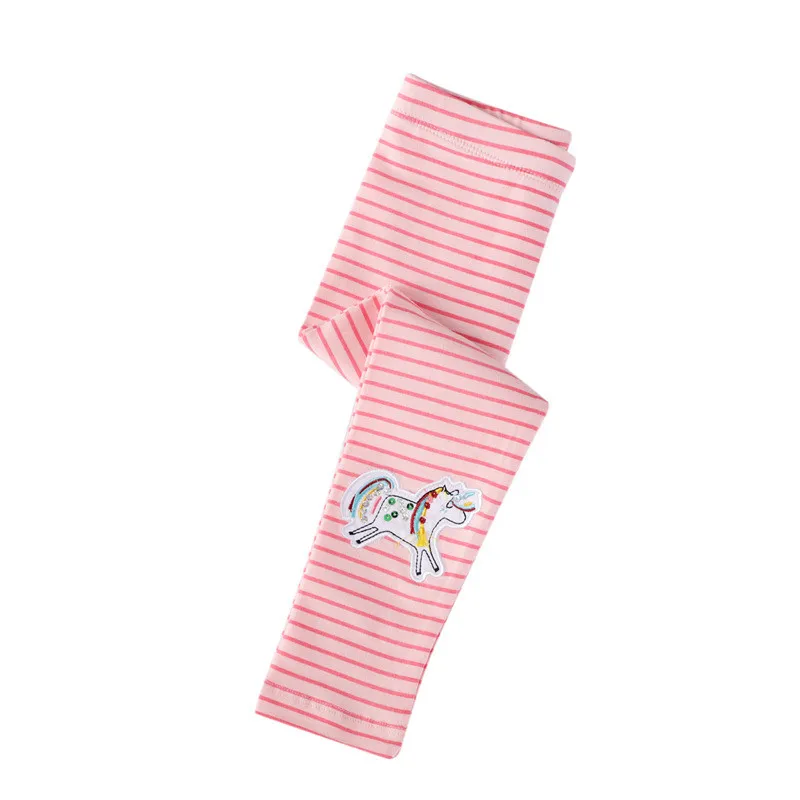 Детские леггинсы для девочек с вышивкой животного|Брюки| |