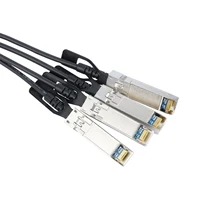 40gigabit ethernet passive copper cable 40g qsfp to 4 sfp 5m dac cable switches