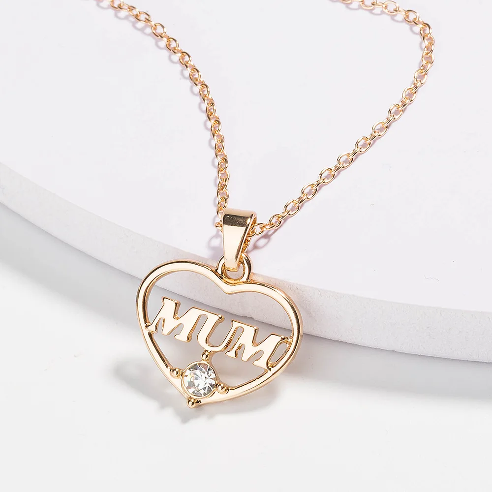Европейские и американские классические аксессуары Золотая подвеска сердце