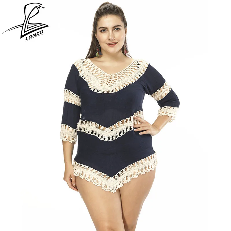 Женские свободные топы LONZO с крючком сексуальное пляжное бикини одежда