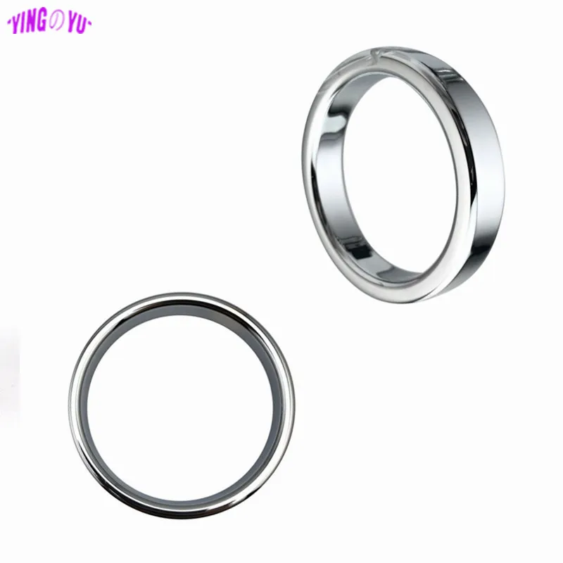 Мужское кольцо для пениса Тренер замок рукав Нержавеющая сталь тяжелых металлов