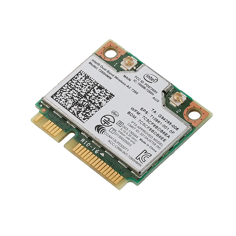 wifi adapter for desktop Dual Band Wireless-AC 7260HMW Mini PCI-E BT4.0 Card Intel For HP SPS 710661-001 pc wifi adapter