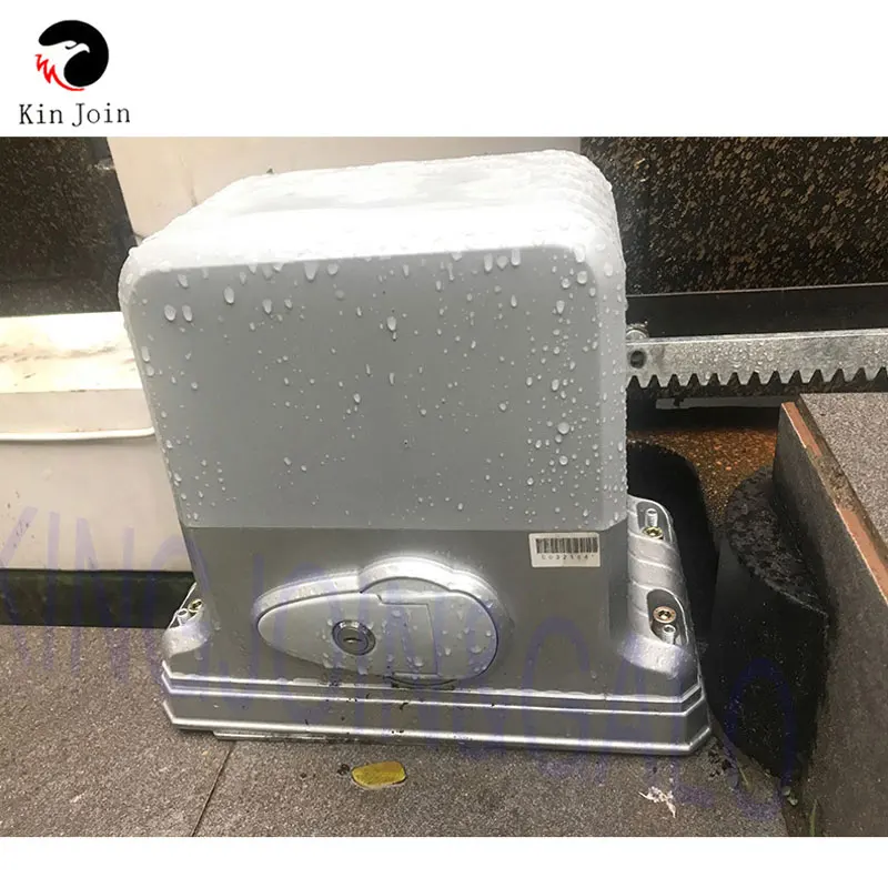 

KINJOIN Open Vehicle 1800KG Sliding Door Opener With 5m Rack 1 Photocell 1 Alarm Light Remote Control