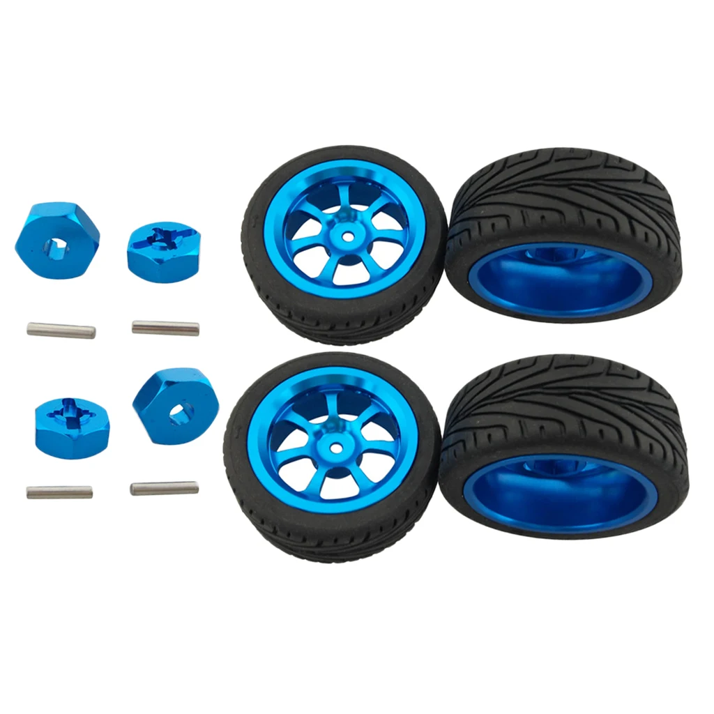 Набор/4 шт шины колеса и шестигранные гайки для 1:18 Wltoys A959 B A969 A949 A979 K929 B|Детали