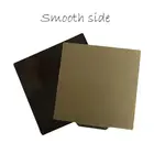 Новый 235x235 мм Ender 3 Двухстороннее гладкое и черное текстурированное покрытие PEI пружинная стальная печатная поверхность + магнитное основание