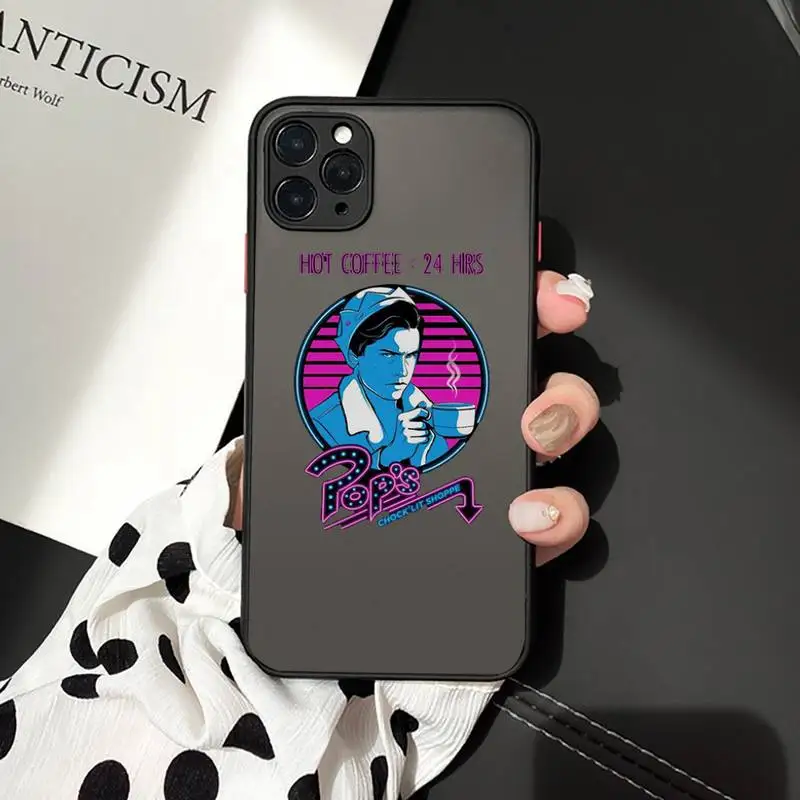 

American TV Riverdale Southside Serpent Phone Case matte transparent For iphone 7 8 11 12 plus mini x xs xr pro max cover
