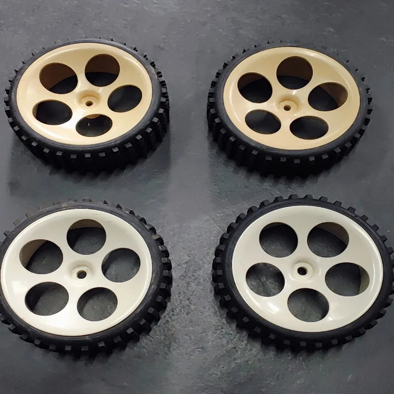 Передний комплект шин 2 белые без клея для 1/6 FG BM Marder Monster TRUCK RC автозапчасти |