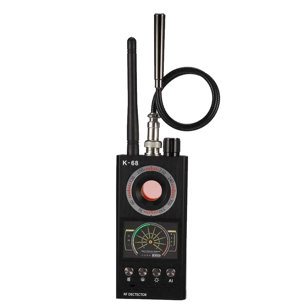 K68 Многофункциональный Анти-детектор ошибка Аудио шпионская камера GSM Finder GPS