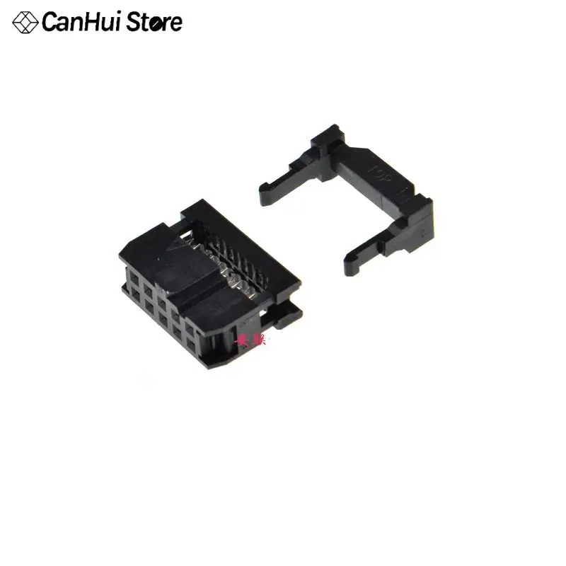 10 шт. FC-10p IDC разъем шаг 2 54 мм JTAG ISP двухрядный женский 2x5PIN 10PIN 10P для DC3 BOX кабеля |