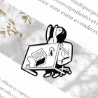 Новая модная Популярная Металлическая Булавка с откидной крышкой от гнева Офисный Компьютерный стол кофейная чашка значок булавка простое рабочее давление Ювелирная брошь