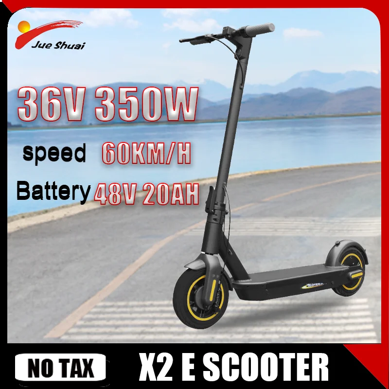 

Smart Electric Scooters Adults 10 Inch Tire Foldable E Scooter 350W 15AH Battery Patinete Elétrico Max Speed 30KM/H No Tax