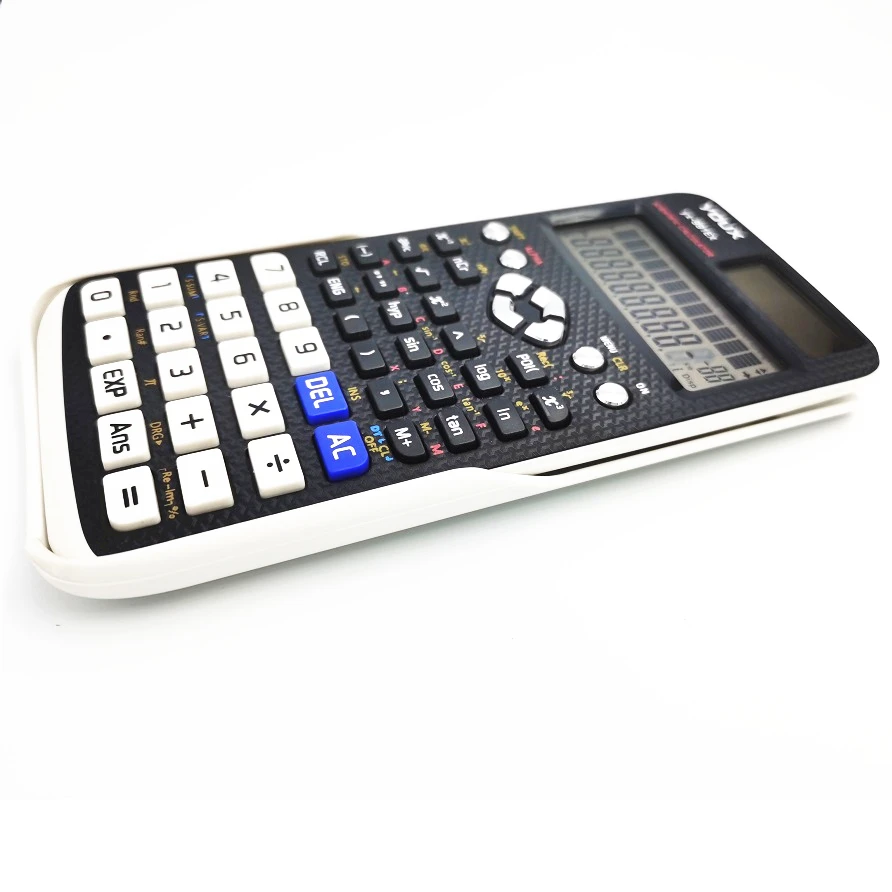10 Цифровой научный калькулятор 240 функции статистики математика 2 линии Дисплей