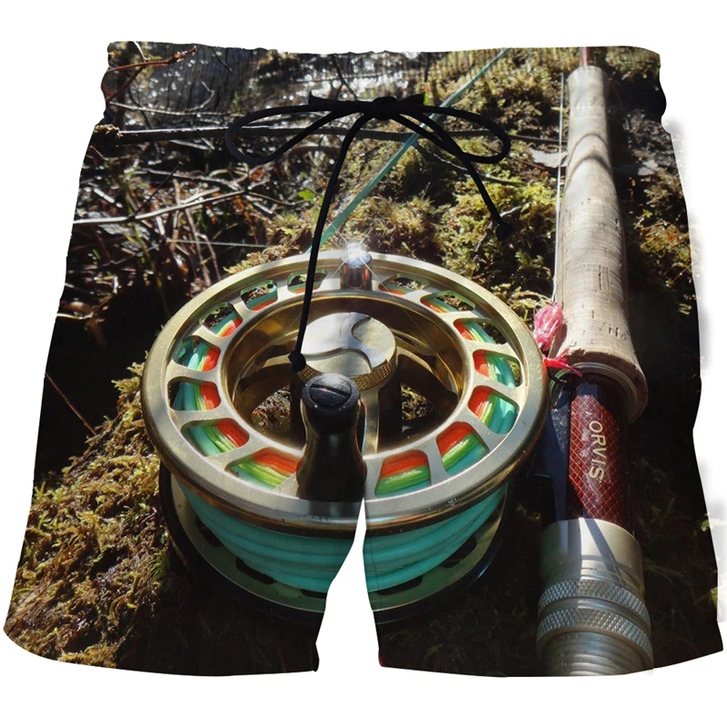 

Мужские шорты-бикини с 3D-принтом для рыбалки, мужские шорты для серфинга, плавательные плавки для тренажерного зала, серфинга