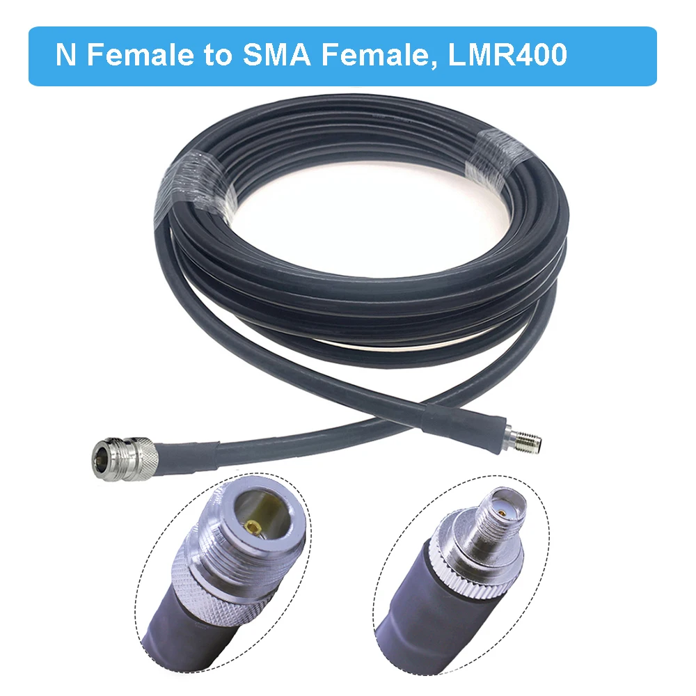 Кабель-удлинитель LMR400 разъем N/SMA 50 ом для усилителя сигнала 4G LTE | Обустройство