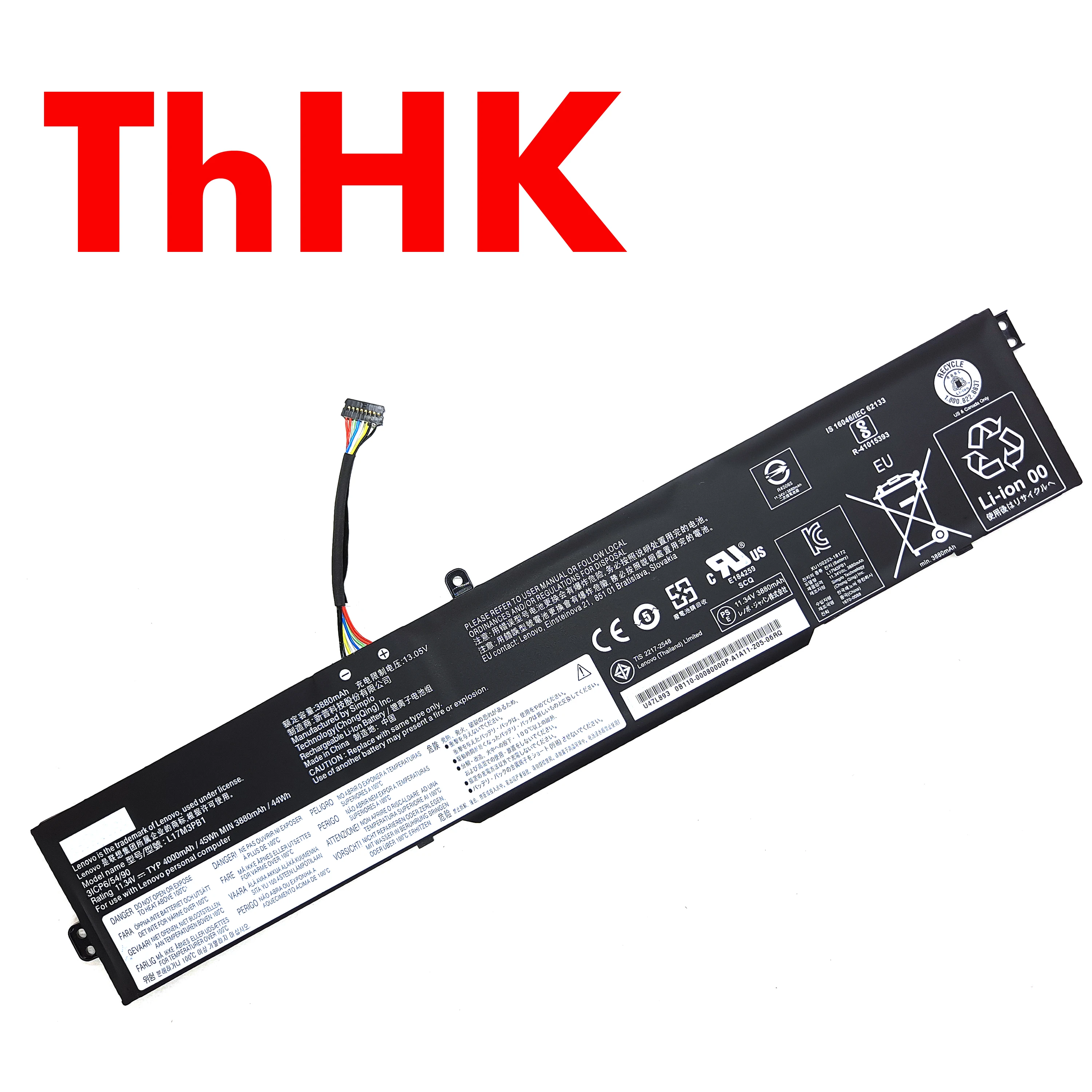 Оригинальный аккумулятор L17M3PB1 5B10Q71251 L17C3PB0 L17D3PB0 для ноутбука Lenovo IdeaPad 330G 330-15ICH 330-17ICH