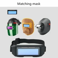 auto welding lens darken protector welder cap goggles solder mask abs material