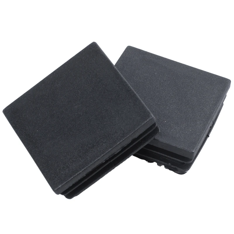 Пластиковые квадратные концевые заглушки для труб трубные вставки 50x50 мм 30 шт.