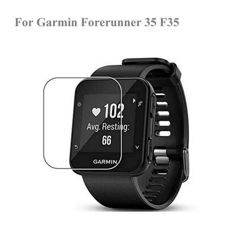 2xUltra HD Прозрачная защитная пленка из закаленного стекла для Garmin Forerunner 35 Fr35 Smart Watch