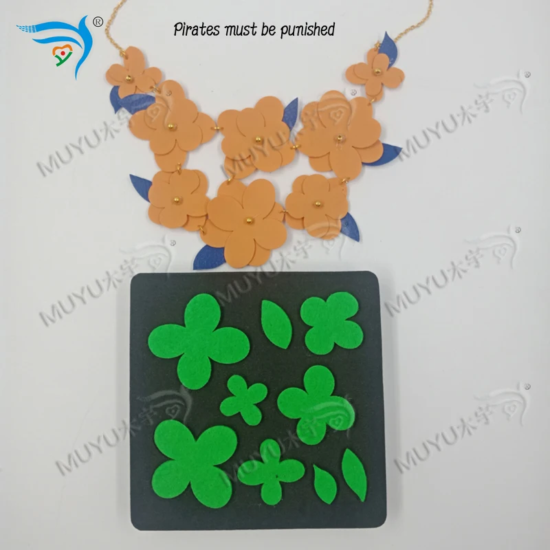 Цветочные цепи скрапбукинга резки неба и стали деревянные режущие штампы