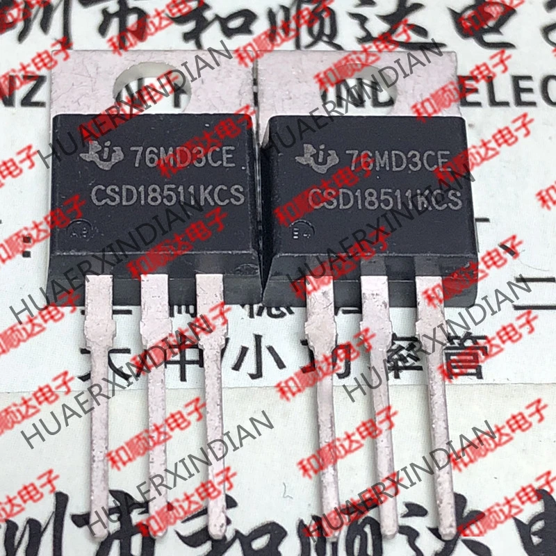 1 шт. новые и оригинальные CSD18511KCS TO 220 40V 110A|Компоненты предохранителей| |