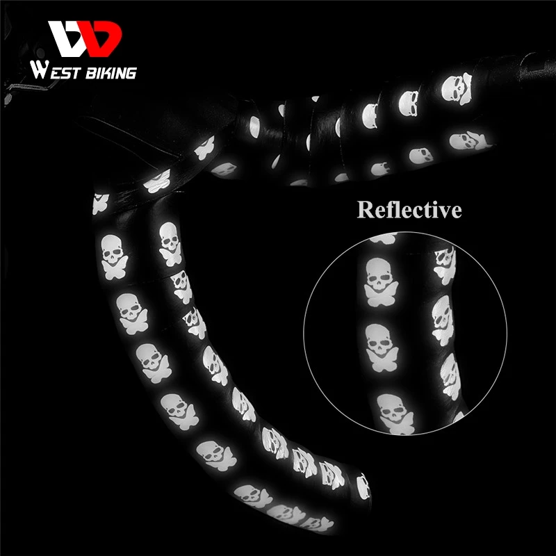 WEST BIKING лента для руля велосипеда EVA PU шоссейная велосипедная противоскользящая