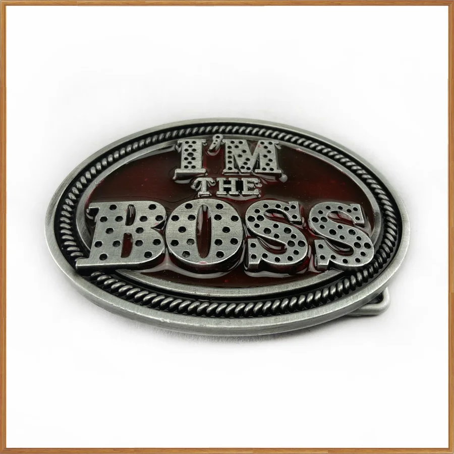 BuckleClub цинковый сплав I'm the boss music ремень с пряжкой для джинсов gift ременная пряжка