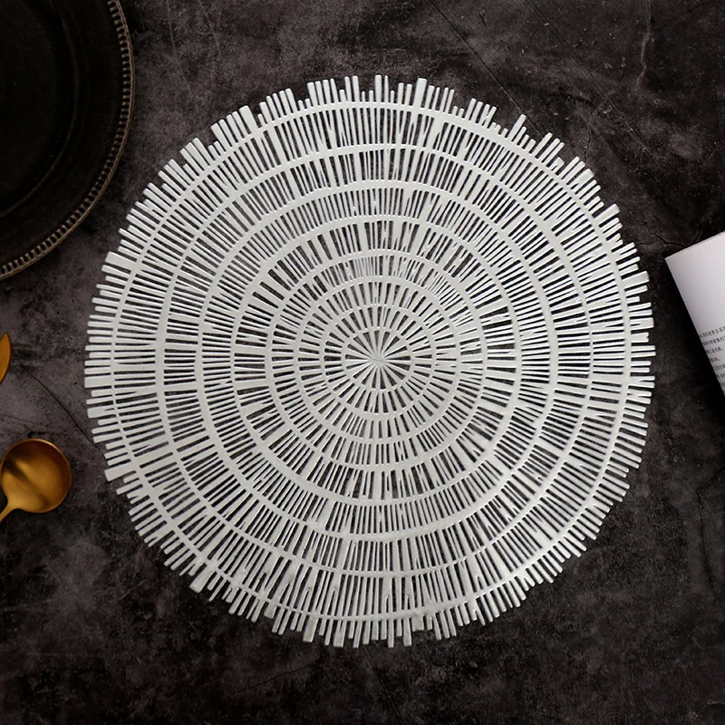 ПВХ полые Нескользящие кухонные салфетки в скандинавском стиле изоляционная