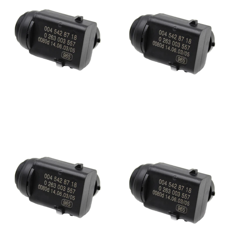 

PDC Parking Sensor Parking Alarm Parking Radar 4 Pcs for Mercedes-Benz W168 W203 W210 W211 W163 W164 W251 0045428718 0015427418