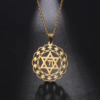 likgreat magen star of david chai amulet women men pendant necklace kabbalah jewish judaica stainless steel charms chain jewelry