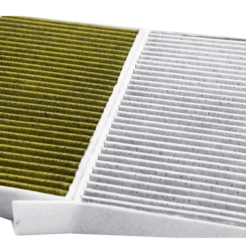

2Pcs Car Cabin Air Filter Replacement with Activated Carbon Car Air Conditioning Filter for Tesla Model 3 2017 2018 2019
