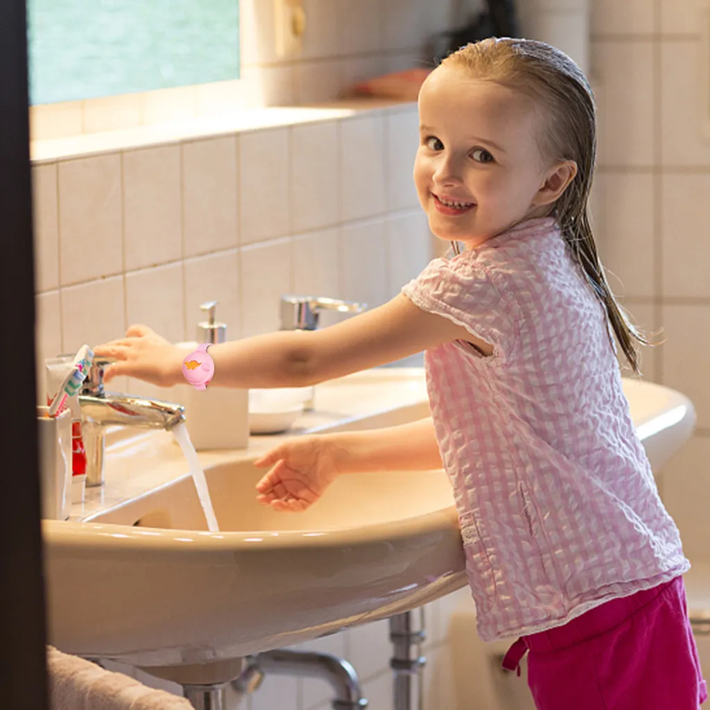 Дезинфицирующее средство для рук распределяя ремешки с рисунком в виде