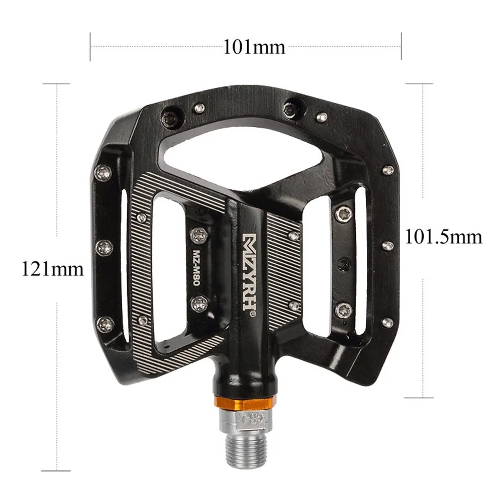 

Велосипедные педали на платформе, 3 подшипника 9/16 дюйма, алюминиевая горная педаль для горного велосипеда