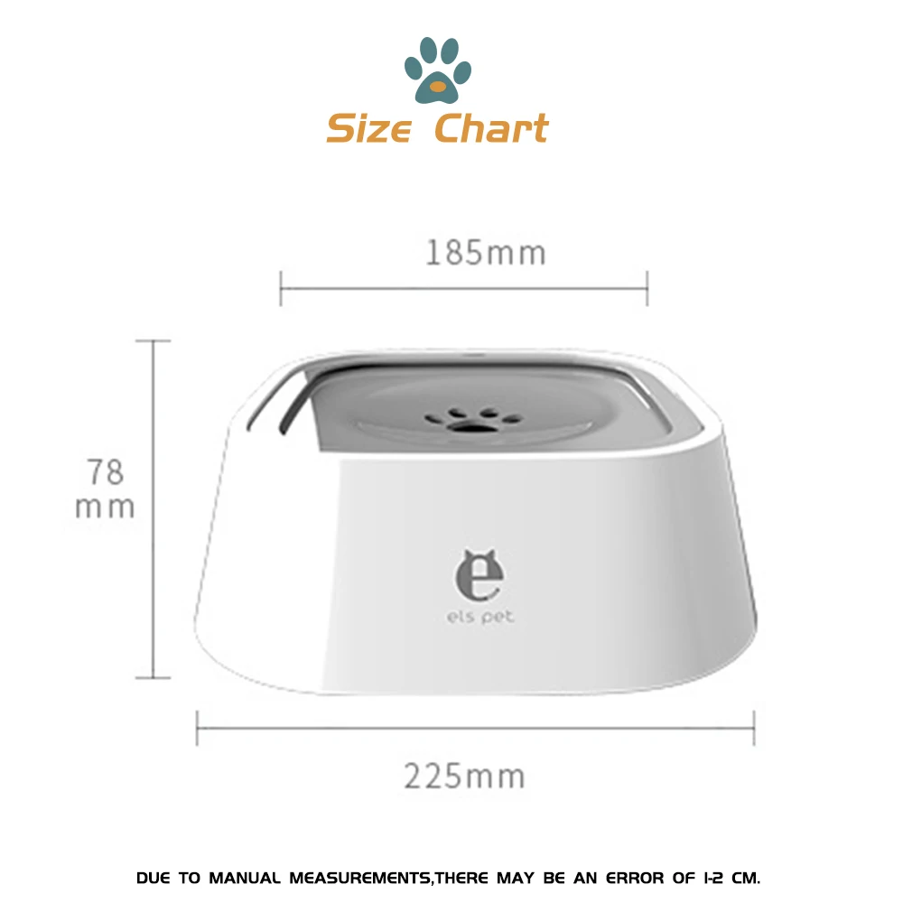 

Large Capacity Dogs Water Dispenser Non-Wet Mouth Cats Water Bowl Automatic Pet Feeder Non-Slip Container Bottle Pet Accessories
