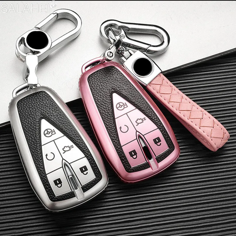 

Decoration Hot TPU Car Key Case Shell For Changan CS35PLUS CS55PLUS CS75PLUS 2019-2020 Car Interior Accessories Key Protector