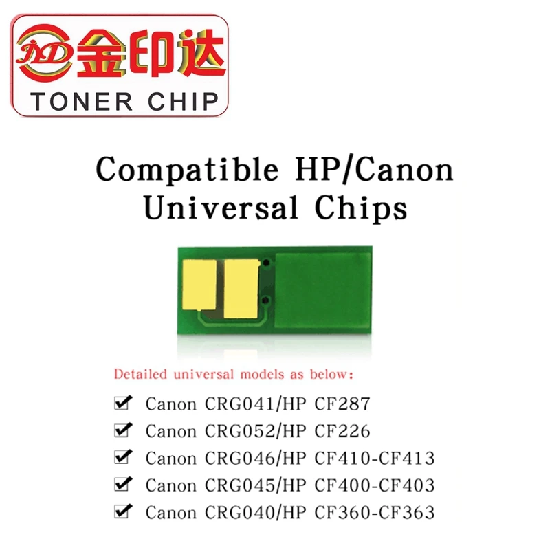 Новая Универсальная Перезагрузка чипа картриджа CRG052 CF226A для Canon LBP214DW 215DW MF426DW 424DW