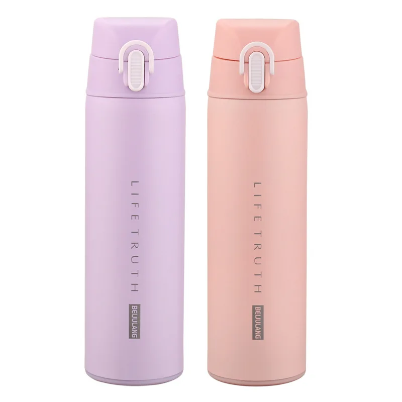 500 мл модный термос из нержавеющей стали портативная Изолированная чашка с