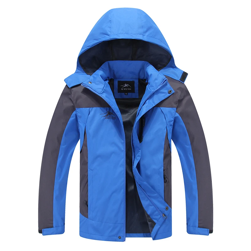 Мужская ветровка водонепроницаемая дышащая с капюшоном на весну и осень|Мужские