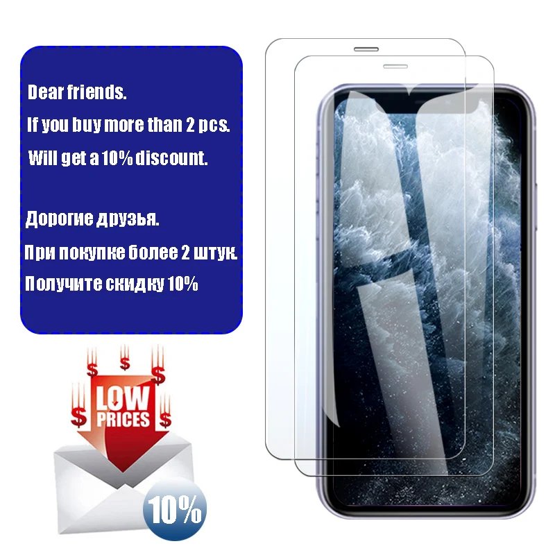 Бронированное стекло для Apple iPhone 11 pro max x xs xr Защитная пленка экрана s на i phone 10 xmax
