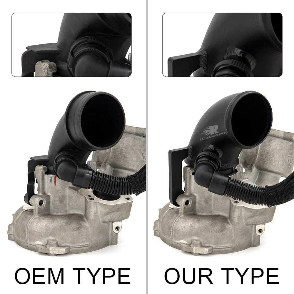 Бесплатная доставка впускная труба для высокопоточного турбокомпрессора Golf MK7 GTI