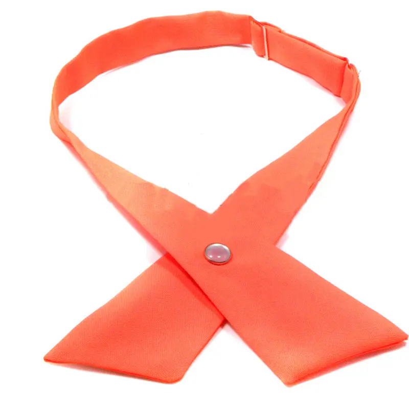 Мужской и Женский Повседневный галстук бабочка Однотонный Регулируемый с