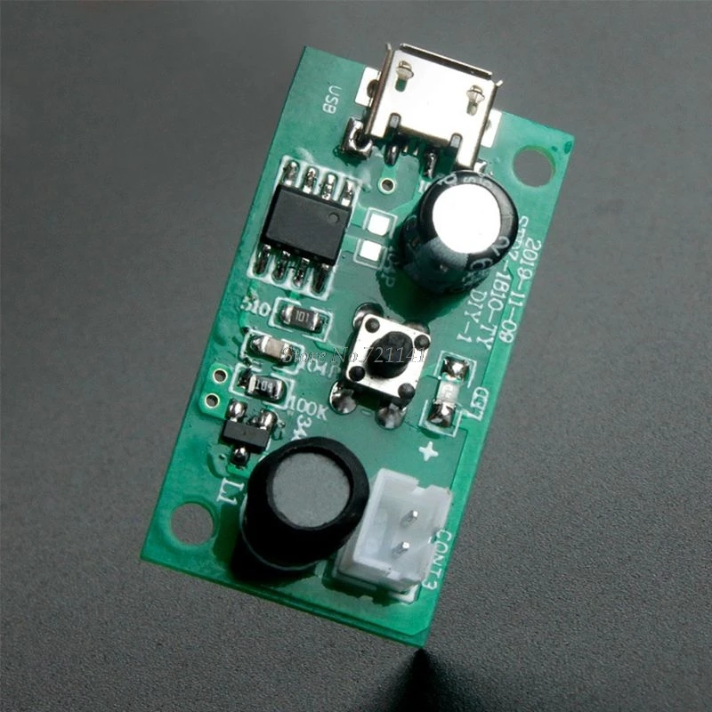 Mini Air Humidifier Mist Maker USB Atomizer Transducer Atomization Piece DIY Accessories and PCB Drive Circuit Board Module Drop |