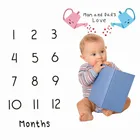 Одеяло для новорожденных, для ежемесячного роста