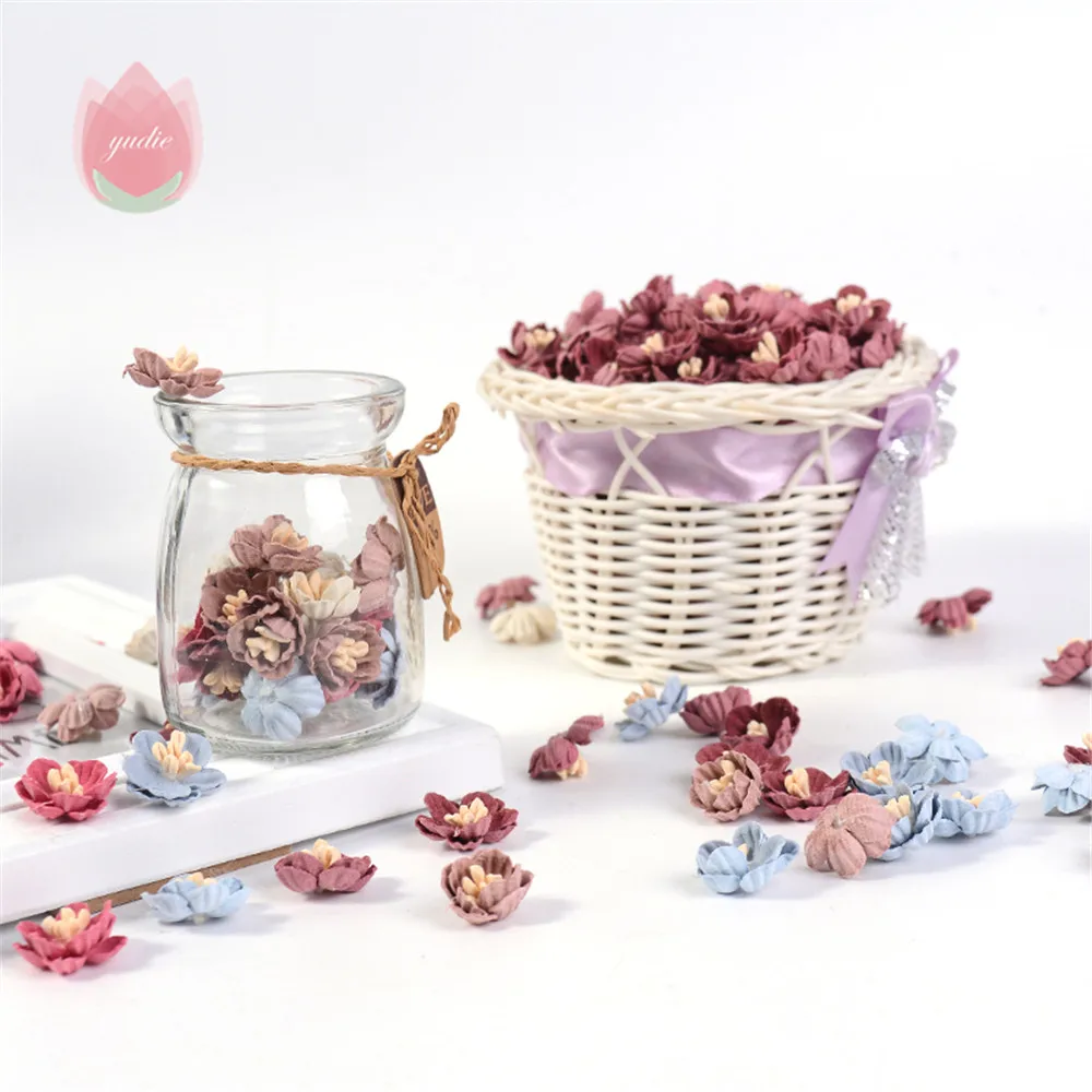 Искусственные цветы для украшения дома аксессуары сада свадьбы венка одежды